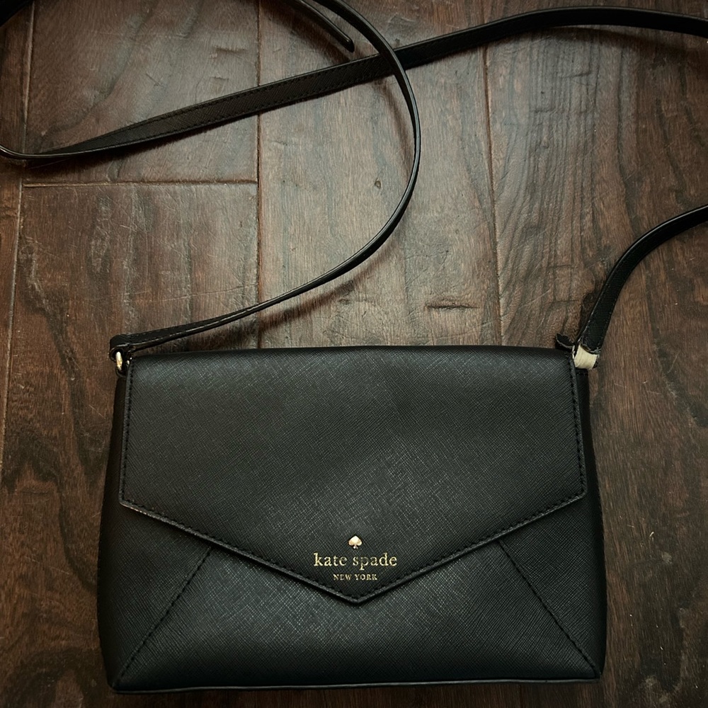 Kate spade crossbody black purse